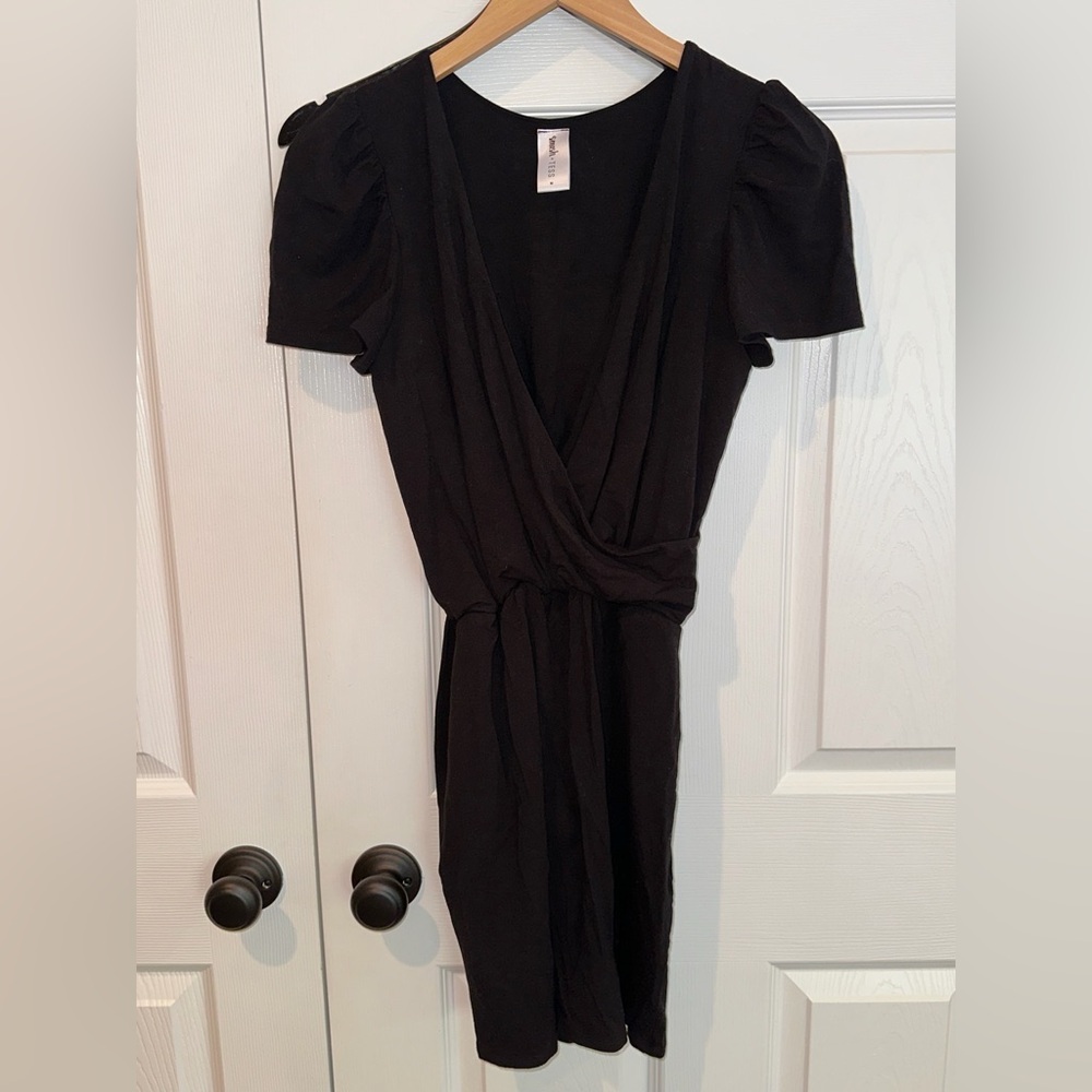 Smash + Tess Black Mini Dress